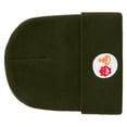 thumbnail image 5 of Mario The Bowsers 12 Inch Long Knitted Beanie - Olive OSFM, 5 of 5