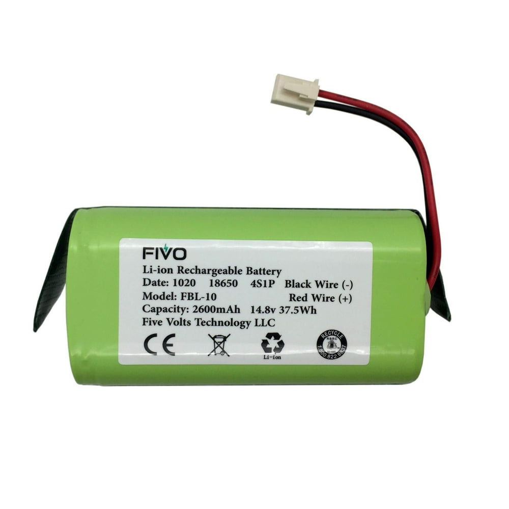Replacement Shark Ion RVBAT850 Battery for R75, R85, RV850, RV761