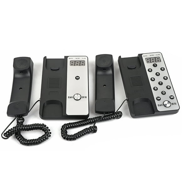 Intercom System Real Time, Host + Extension Internal Voice Intercom Call System For Home And Office, 1000m / 3280.8ft Intercom Range