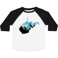 thumbnail image 3 of Inktastic West Virginia Mountain Scene Boys or Girls Toddler T-Shirt, 3 of 5