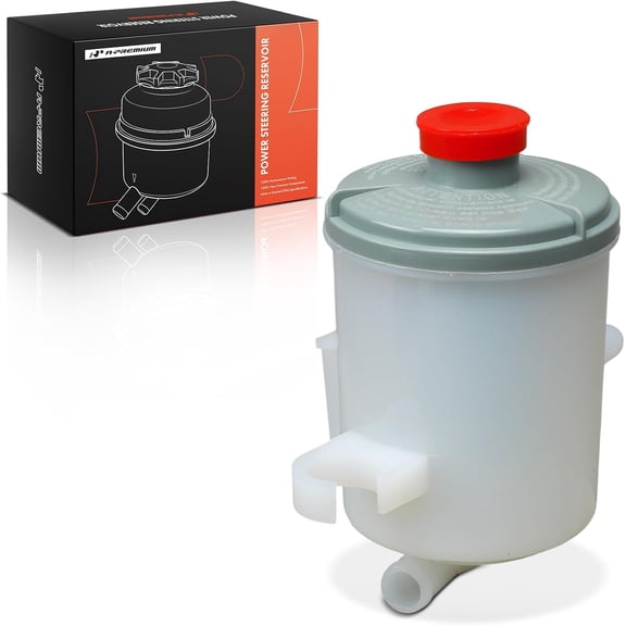 A-Premium Power Steering Reservoir/Tank with Cap Compatible with Honda CR-V 1997-2001, Civic 1996-2000, Built in Japan Only