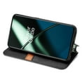 thumbnail image 2 of SaniMore Wallet Case for Oneplus 11, Vintage PU Leather Case Card Slots Cash Pocket Stand Feature Magnetic Closure Anti-drop Shockproof Full Body Protective Case For Oneplus 11, Black, 2 of 5
