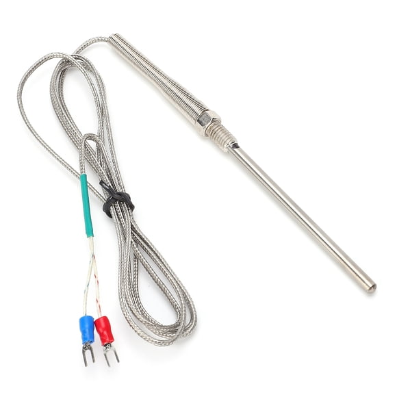 Tipo Termopar, Termopar de Sonda Tipo K de 3,9 in Termopar Sonda de Medidor de Temperatura Termopar Fabricado por Expertos