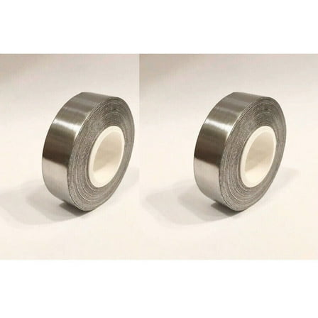 LoYaa 2Pcs Golf club lead tape Roll (1m) for golfer Tennis High Density Lead Weights