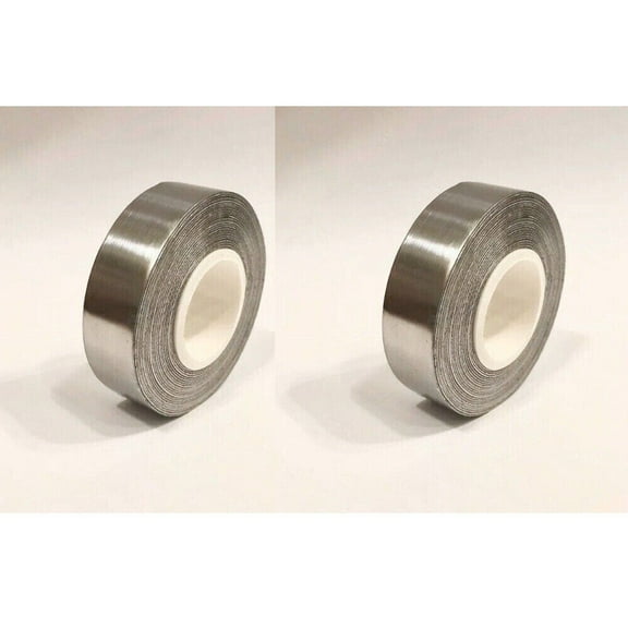 LoYaa 2Pcs Golf club lead tape Roll (1m) for golfer Tennis High Density Lead Weights