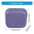 thumbnail image 3 of Rechargeable Portable Miniature Sticker Printer For Instants Label Receipt Photo Printing Easy Wireless Operations, 3 of 8