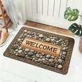 thumbnail image 5 of Indoor Door Mats for Entryway, 24x35, Durable Front Door Mat with Non-Slip Rubber Backing, Low Profile, Dirt Trapper, Absorbent Doormat for Entrance, Garage, Patio, 5 of 6