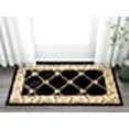 thumbnail image 3 of Infinity Home 36233 Tapis Fleur de Lis Timeless 2 Pi 3 Po x 3 Pi 11 Po - Noir, 3 of 10