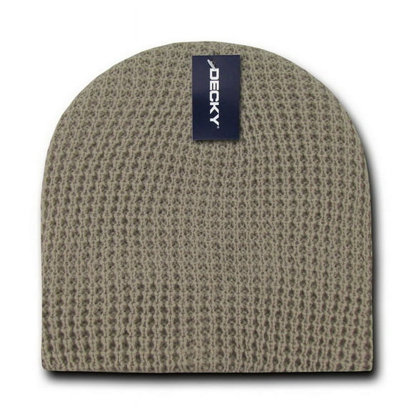 Decky 8011 Waffle Beanies, Khaki
