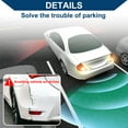 thumbnail image 4 of Unique Bargains Car Auto Vehicle Reverse Backup Radar System LCD Distance Display Reverse Parking Sensors Distance Detection 8 Parking Sensors White, 4 of 8