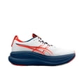 thumbnail image 2 of Zapatillas de running de malla NIMBUS 28 para hombre y calzado deportivo para mujer.Blanco/Naranja, 2 of 5