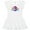 AA-White, variant on Inktastic 3rd Birthday Rainbow Number 3 Girls Toddler Dress