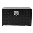 thumbnail image 2 of EDTara Lockable Aluminum Toolbox Chest, Heavy Duty Diamond Plate Storage Organizer With Keys for Trucks, Rvs, and Trailers, 2 of 6