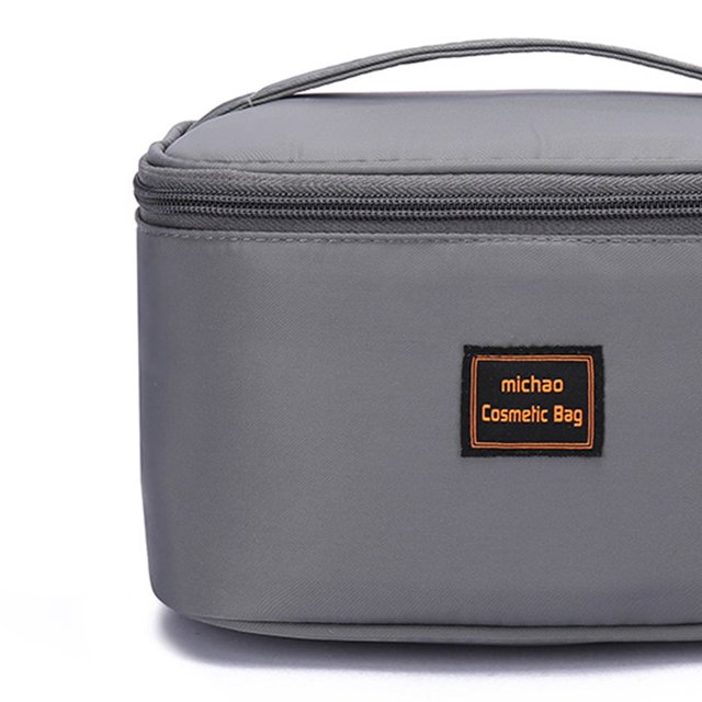 Bolsa de cosméticos Oxford de gran capacidad para mujer bolsa de lavado portátil para suministros de viaje JShteea Cuidado Belleza