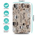 thumbnail image 5 of Sophisticated 19.5x12in Coffee Mat - Rubber-Backed, Hides Stains, Countertop Perfect, Diatom Mud, Coffee Bar Accessory, Absorbent Coffee Drying Mat, 5 of 7