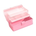 thumbnail image 4 of Caja de almacenamiento multiusos de para manualidades, caja de herramientas plegable, caja de suministros para manualidades con mango para, 4 of 8