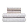 thumbnail image 3 of Casa 7-Piece Lavender 100% Polyester Fill Bed in a Bag Comforter Set with Sheets, King, 3 of 5