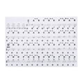thumbnail image 2 of Transparent Removable Piano Key Board Sticker for 61/88 Key Electronic Pianos, 2 of 8
