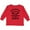 Red, variant on Inktastic Handpicked for Earth By My Grandma in Heaven Angel Wings Boys or Girls Long Sleeve Toddler T-Shirt