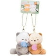 thumbnail image 2 of Plush Keychain, 2pcs/set Magnetic Otter Keychain Korean Style Cartoon Couple Pendants Cute Animal Keyring Bag Charms Car Key Accessories For Women, 2 of 7