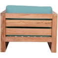 thumbnail image 3 of Meridian Furniture Anguilla Blue Water Resisting Outdoor Chair, 3 of 9