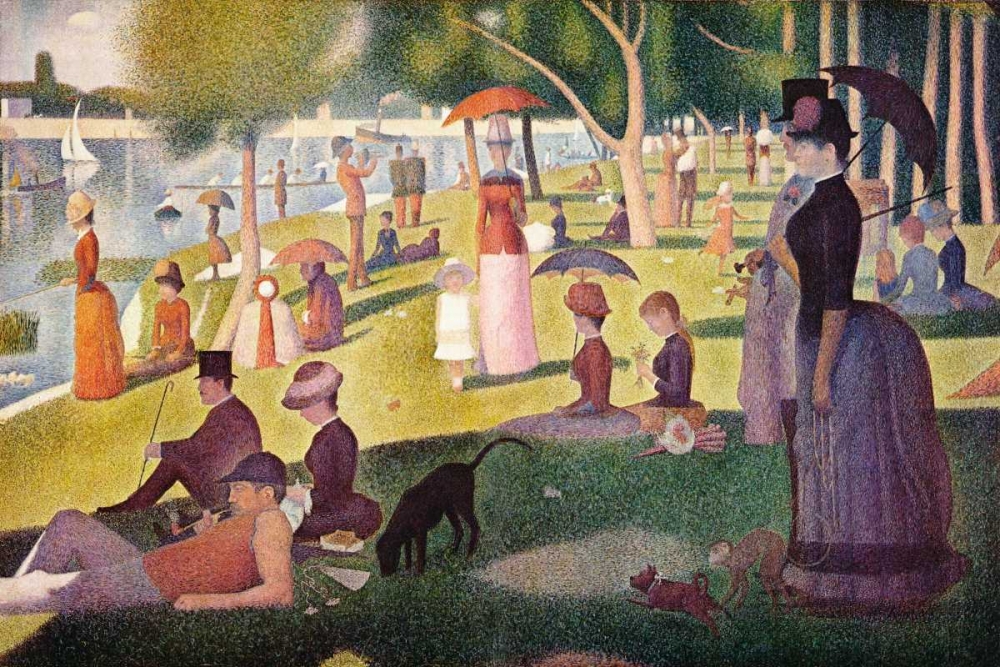 Uma Tarde De Domingo Na Ilha De Grande Jatte