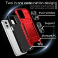 thumbnail image 5 of TECH CIRCLE Case for Motorola Moto G 5G 2023 Back Cover with Magnetic Kickstand+Metal Ring Holder, Shockproof Hybrid Covers [360 Degree Rotating Bracket] [Corner Protection] - Red, 5 of 8