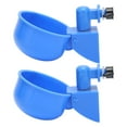 thumbnail image 1 of Automatic Chicken Waterer Kit, 2Pcs Simple Installation Automatic Chicken Water Cup  For Poultry Farming, 1 of 8