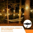 thumbnail image 4 of Outon Outdoor String Lights 40FT with 16 Waterproof Edison Bulbs Connectable Garden Patio Hangding Light for Wedding Party Café, 4 of 7