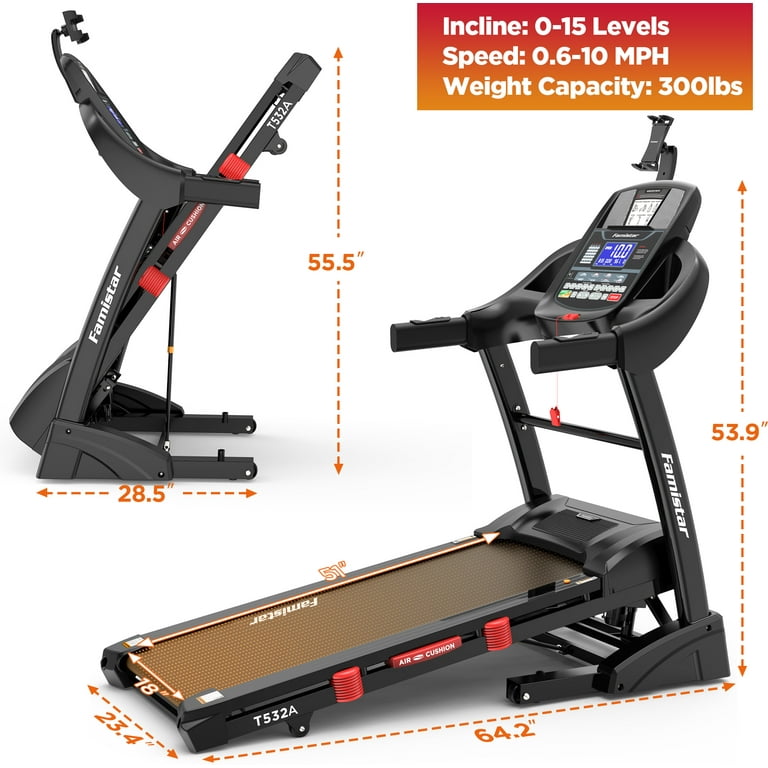 Walmart famistar treadmill new arrivals