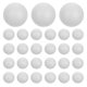 thumbnail image 1 of 120pcs 4CM Bola de espuma blanca Niños DIY Material de artesanía Espuma divertida Bola redonda Diseño de adornos de Navidad Accesorios decorativos Regalos, 1 of 8