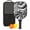 Black-1, variant on Pickleball Paddles Set Of 1, Fiberglass Surface, Liquid & Marble Print, 1 Paddles, 2 Balls & Bag