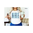 thumbnail image 1 of RN Shirt for Women, RN Registered Nurse tshirt Nurse shirt for Mom, Nursing shirts Gift for Registered Nurse rn Graduation gift, RN Shirts Fit Top, 1 of 7