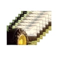 thumbnail image 4 of MKHERT Cool Agriculture Farm Tractor Wheels Placemats Table Mats for Dining Room Kitchen Table Decoration 12x18 inch,Set of 6, 4 of 4