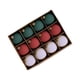 thumbnail image 3 of Adornos colgantes de Navidad perfecl 12 bolas Verde rojo 6 cm, 3 of 8