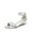 SILVER, variant on Women's Ankle Strap Low Wedge Sandals Party Bridal Wedding Dress Shoes