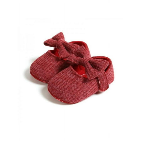 

Infant Baby Girls Cozy Fleece Booties Soft Bottom Warm Cartoon Socks Newborn Crib Shoes