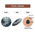 thumbnail image 7 of Foggy Forest Man Walking Wall Clock 10-Inch Silent Wooden Wall Clock, Battery Operated (AA Batteries Not Included), Artistic Home Decor, 7 of 7
