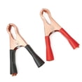 thumbnail image 5 of Copper Plated Alligator Battery Charger Clips For Jump Starter Red Black 2pcs, 5 of 11