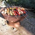 thumbnail image 3 of Esschert Design Cast Iron Fire Bowl with Grate, 21.5" dia., 3 of 4