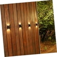 thumbnail image 4 of 4 Pieces Solar Wall Light Outdoor Wall Light Outdoor Wall Lamp Exterior Outdoor Wall Lights Solar Wall Night Lamp Wall Gutter Lamp, 4 of 5