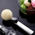thumbnail image 6 of Old-school Ice Cream Scoop – Stainless Steel, Heavy-Duty, Spring-Loaded Release, Ergonomic Heat-Conductive Handle, Perfect for Ice Cream, Gelato, Frozen Yogurt, Cookie Dough, 6 of 7