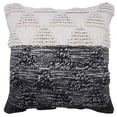 thumbnail image 2 of Laddha Home Designs Handwoven Two Tone Geometric Cotton Throw Pillow Cover - 20" - Black and White, 2 of 8
