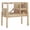 Yellow, variant on Wooden Guinea Pig Cage Indoor with Stand, 38" 2-Story Rabbit Hutch w/Ramp & Hideout, Clear Vision, Leak-Proof Pull-Out Tray, Lockable Door, Bunny Hamster Habitat