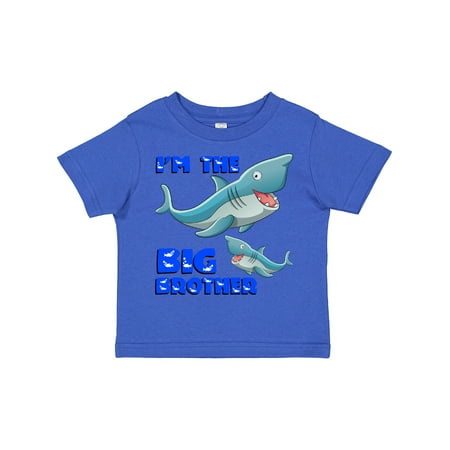 

Inktastic I m the Big Brother Shark Gift Toddler Boy Girl T-Shirt