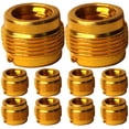 thumbnail image 1 of 10pcs Mic Stand Adapter Replacement Mic Thread Adapter 3/8 Female to 5/8 Male Adapter, 1 of 8