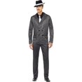 thumbnail image 2 of Smiffys Mens Gangster Pinstripe Costume, 2 of 5