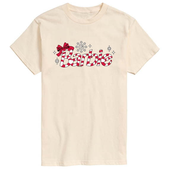Barbie - Candy Cane Short Sleeve Graphic T-Shirt