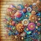 thumbnail image 3 of Kit Con Forma Especial Parcial DIY 5D Flores 30x30cm, 3 of 7