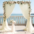 thumbnail image 5 of Wehilion Backdrop Curtain for Parties Sheer Tulle Backdrop Drapes for Wedding Ceremony Birthday Baby Shower Photo Backdrop Curtain Decorations, 5 of 7